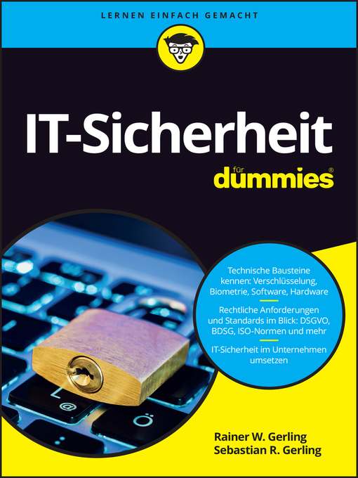 Titeldetails für IT-Sicherheit für Dummies nach Rainer W. Gerling - Verfügbar